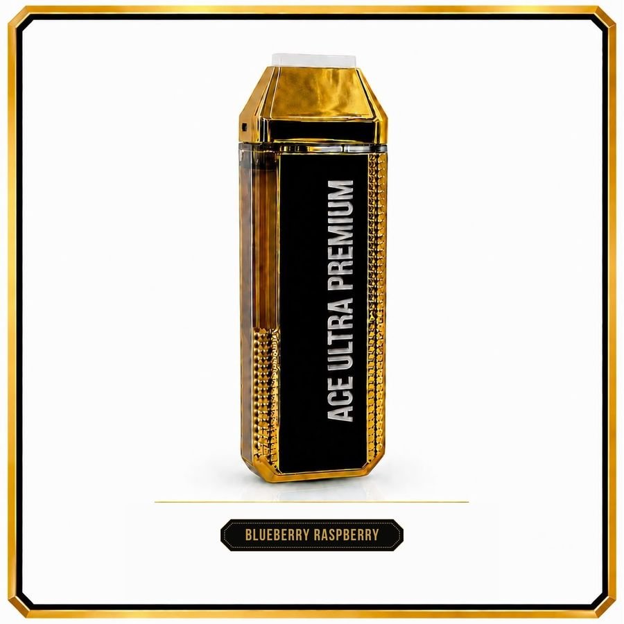 Blueberry Raspberry — ACE ULTRA FIFA THC diamond sauce disposable vape