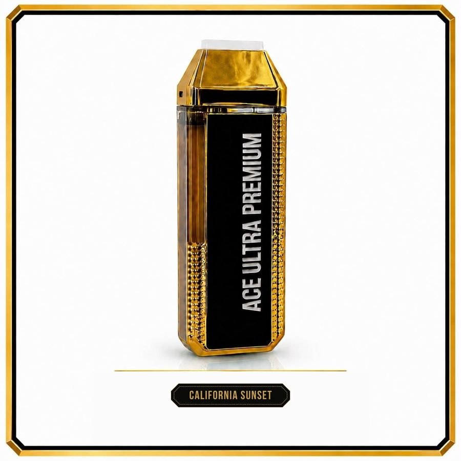 California Sunset — ACE ULTRA FIFA THC diamond sauce disposable vape