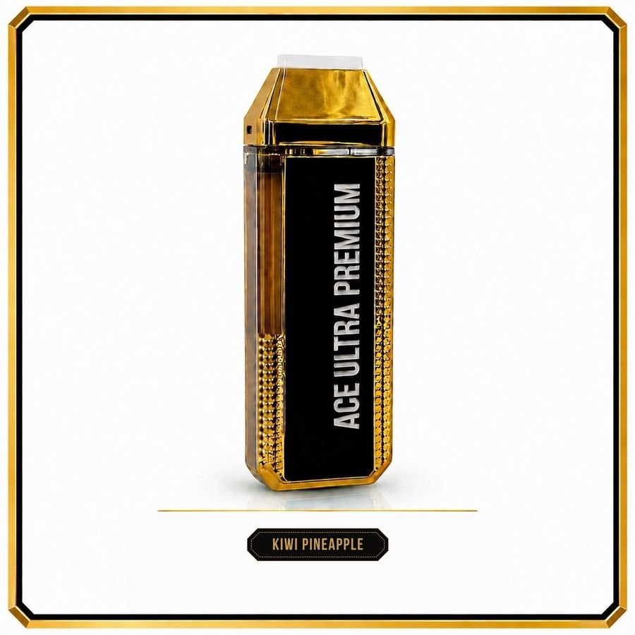Kiwi Pineapple — ACE ULTRA FIFA THC diamond sauce disposable vape