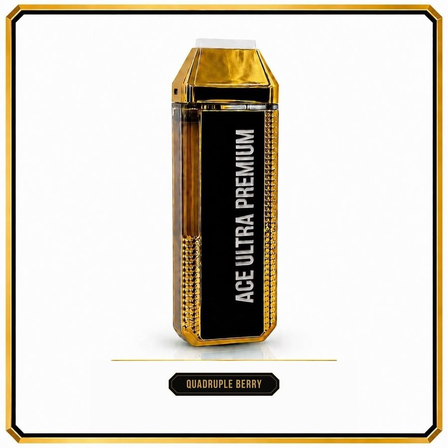 Quadruple Berry — ACE ULTRA FIFA THC diamond sauce disposable vape